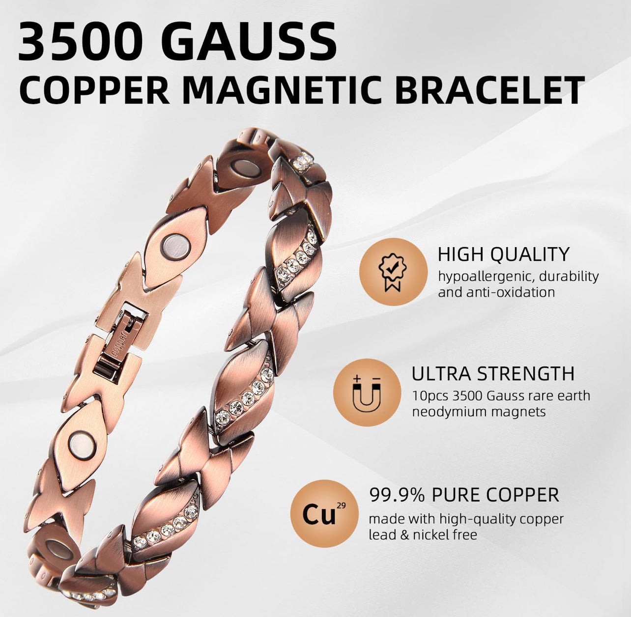 Women’s Magnetic Therapy Bracelet