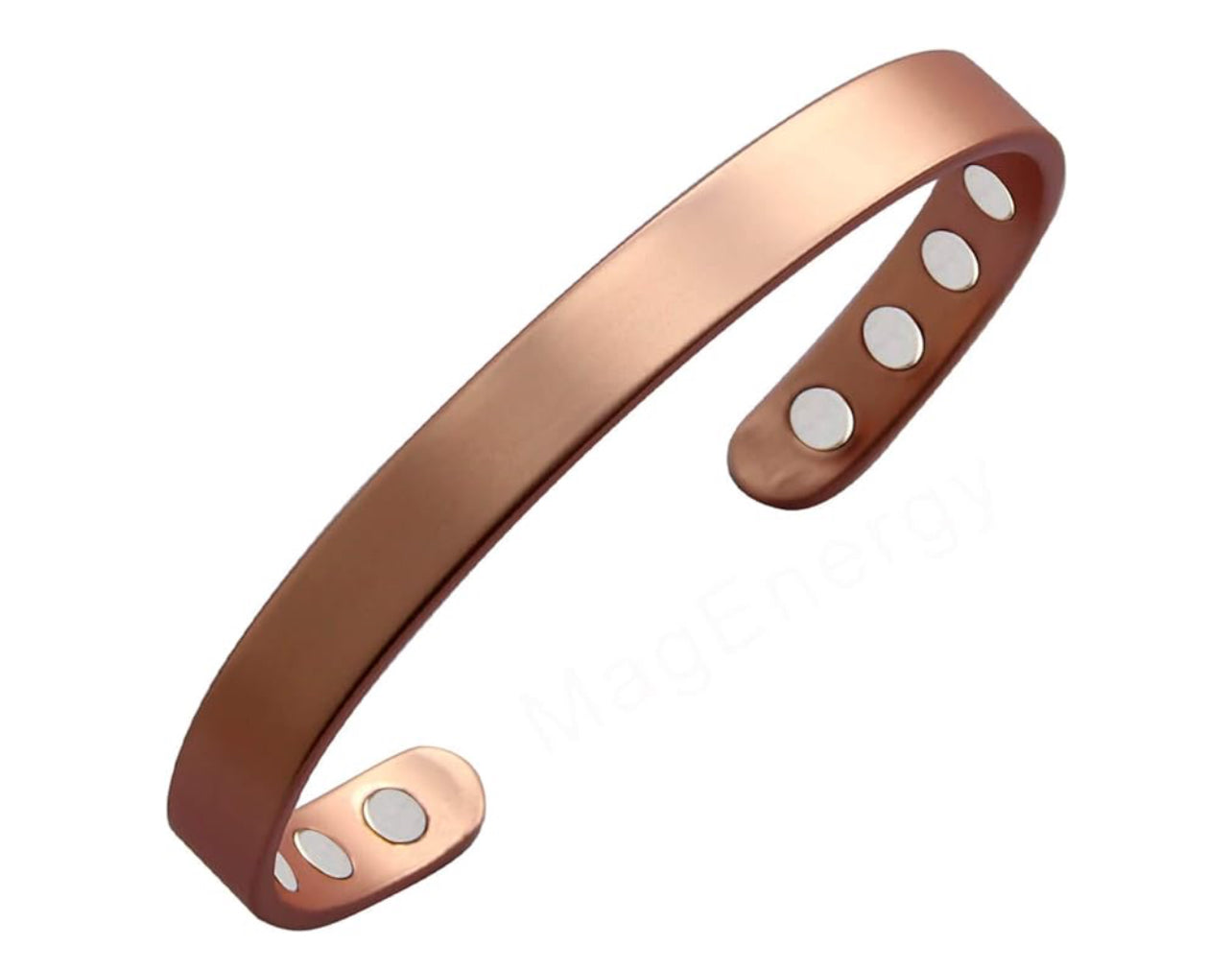 Smooth Copper Magnetic Therapy Bracelet