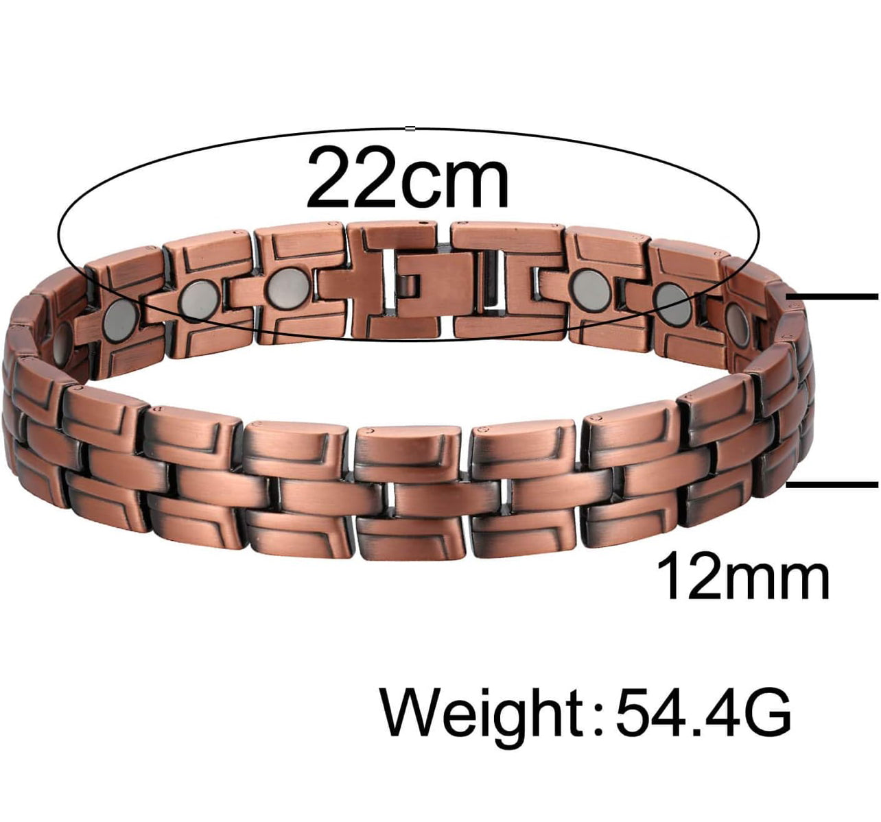 Pure Copper Magnetic Therapy Bracelet
