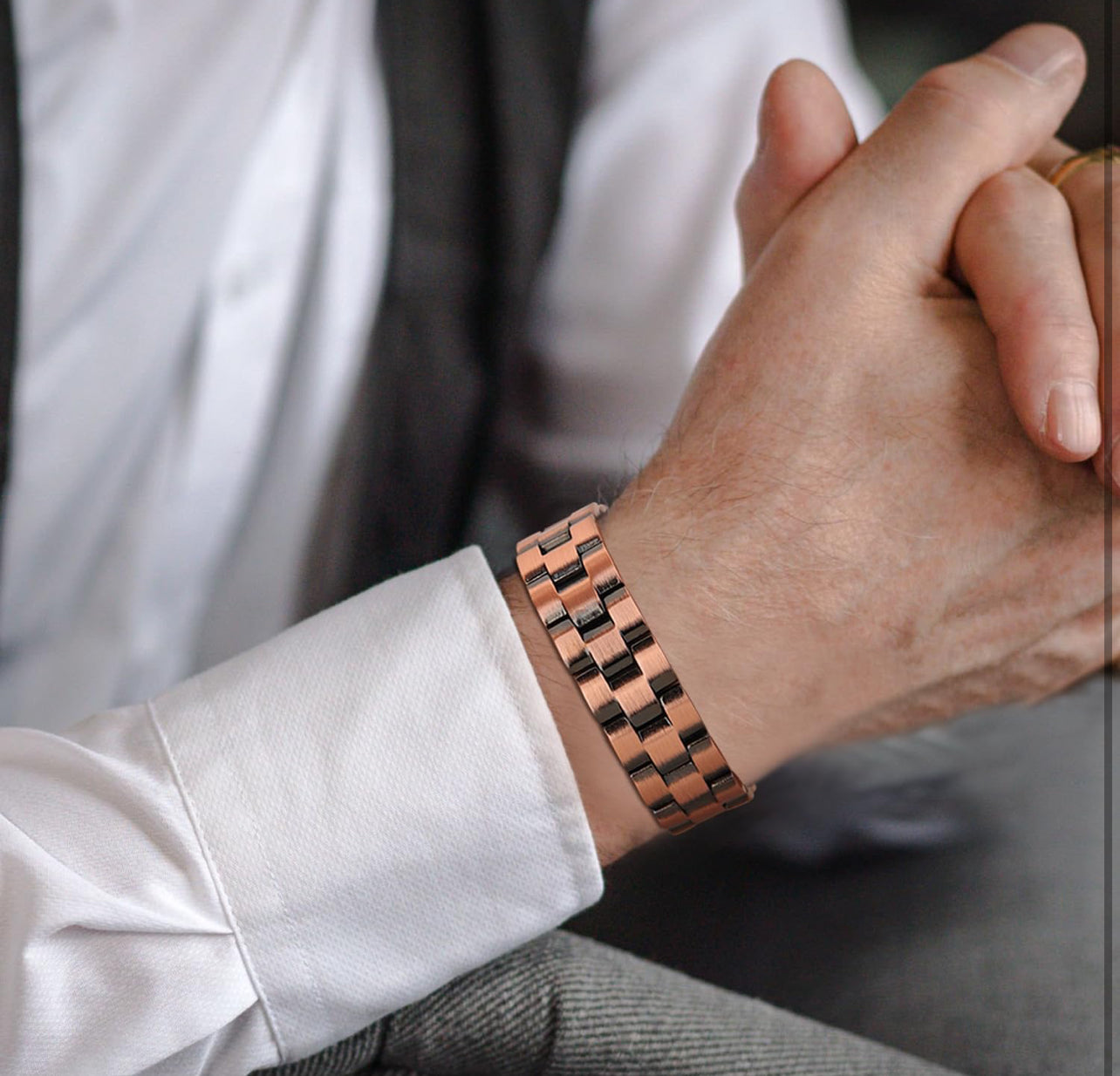 Men’s Copper Magnetic Therapy Bracelet